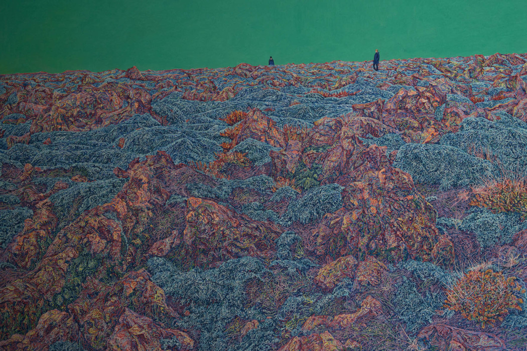 Joanna Kirk, On a Headland of Lava Beside You, 2014, Image courtesy the artist and BlainSouthern